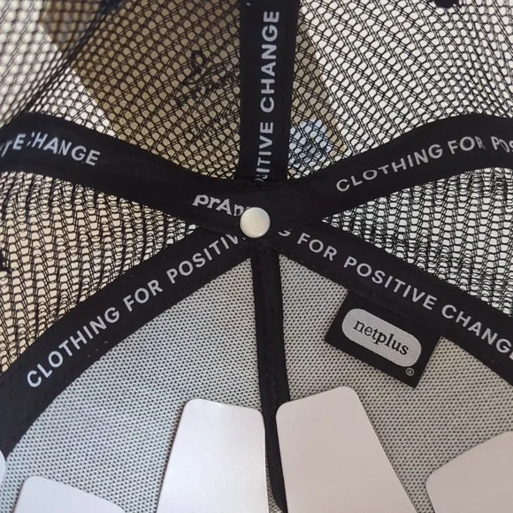 NWT Prana Netplus Floral Lower Pines Trucker Hat Unisex O/S Cargo Green Adjusts - Picture 8 of 16